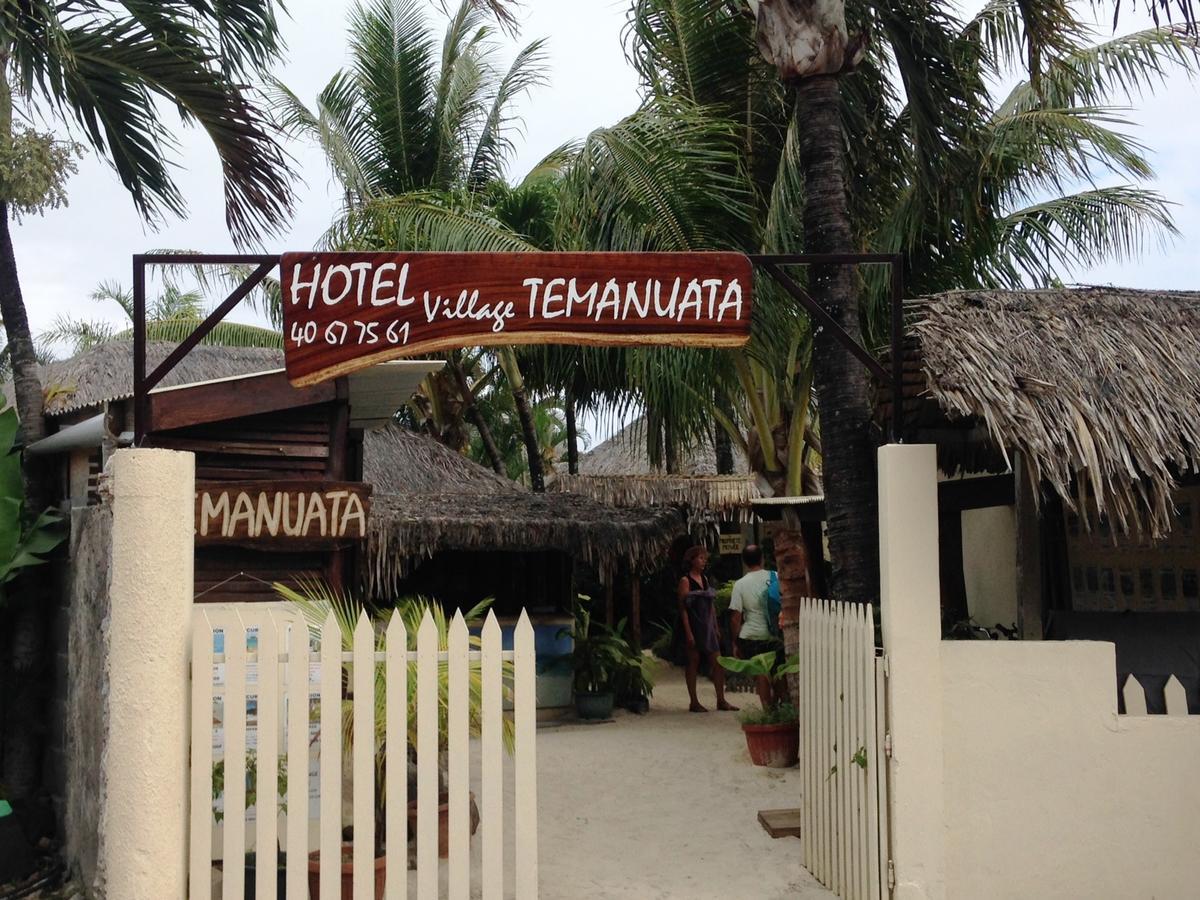 Village Temanuata Bora Bora Dış mekan fotoğraf