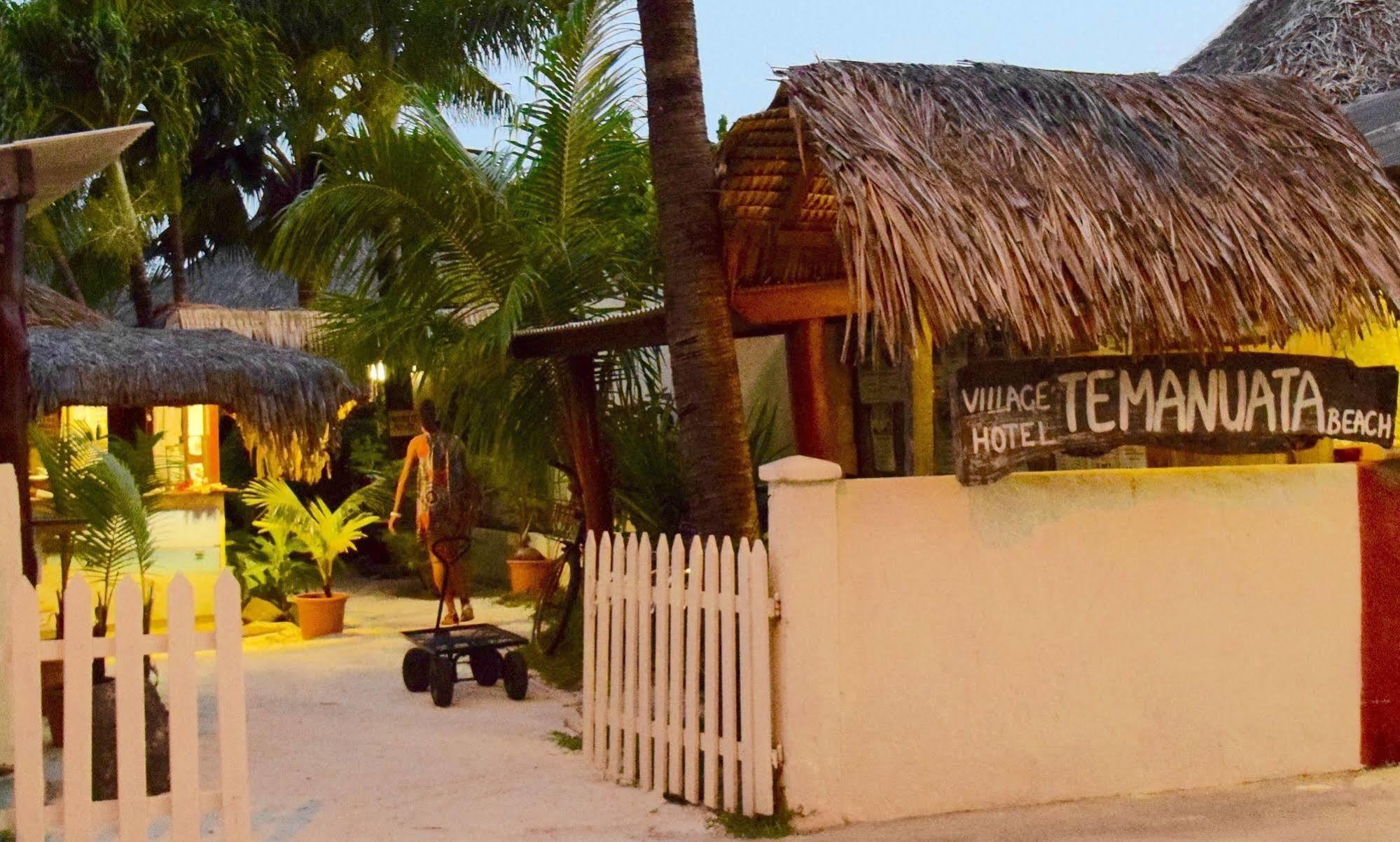 Village Temanuata Bora Bora Dış mekan fotoğraf